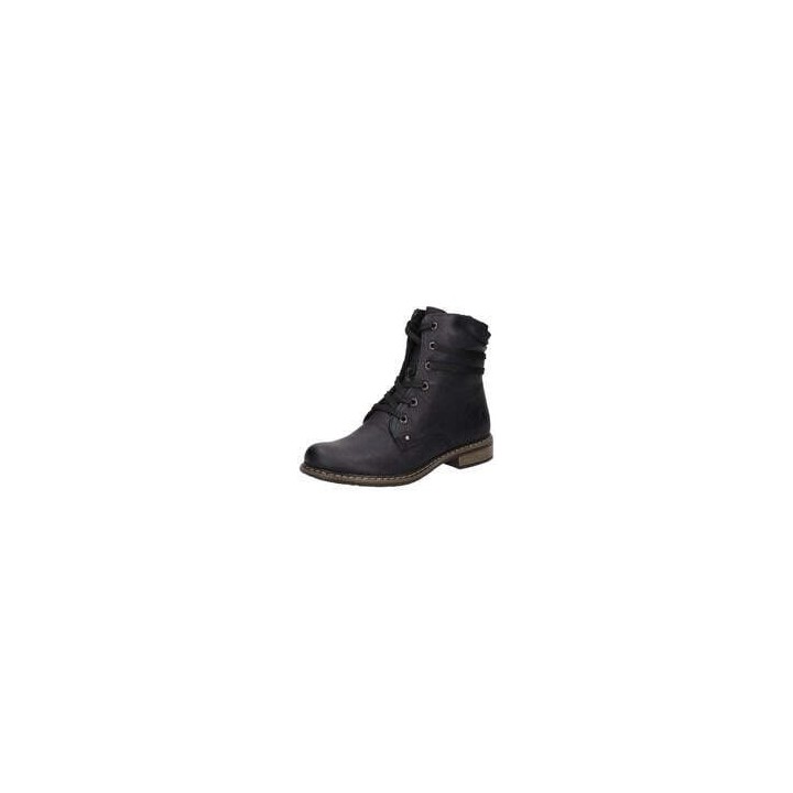 Rieker Schnürstiefelette Damen schwarz|schwarz|schwarz