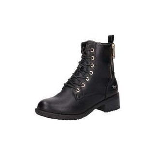 Mustang Schnürstiefelette Damen schwarz|schwarz|schwarz
