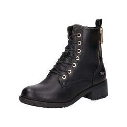 Mustang Schnürstiefelette Damen schwarz|schwarz|schwarz