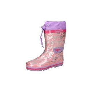 KangaROOS K Rain Gummistiefel Mädchen rosa|rosa|rosa|rosa
