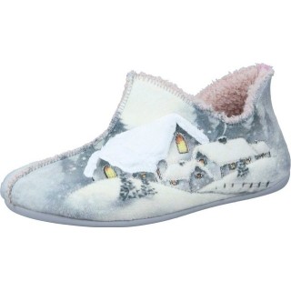 Manitu-Home Hausschuhe Hausschuh aus Flauschstoff