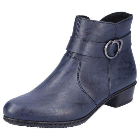Rieker Stiefelette, mit hübscher Zierschnalle, schmale Form