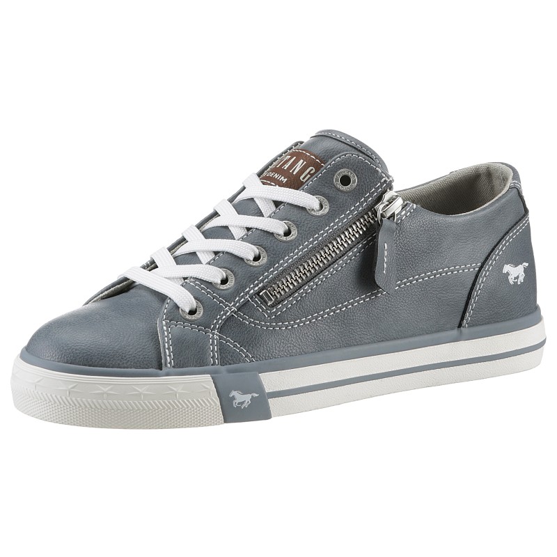 Mustang Shoes Sneaker, mit Reißverschluss, Freizeitschuh, Halbschuh, Schnürschuh