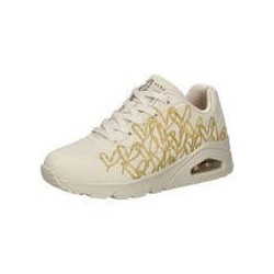 Skechers Uno X JGoldcrown Sneaker Damen weiß|weiß|weiß