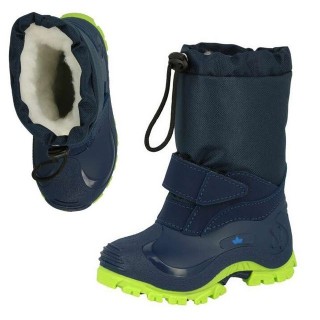 BRÜTTING LICO - Kinder Gummistiefel Werro - gefütterte Stiefel, blau Outdoorschuh