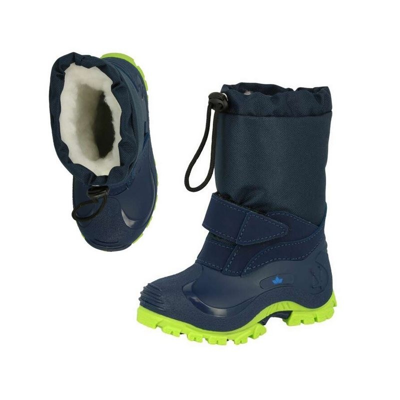 BRÜTTING LICO - Kinder Gummistiefel Werro - gefütterte Stiefel, blau Outdoorschuh