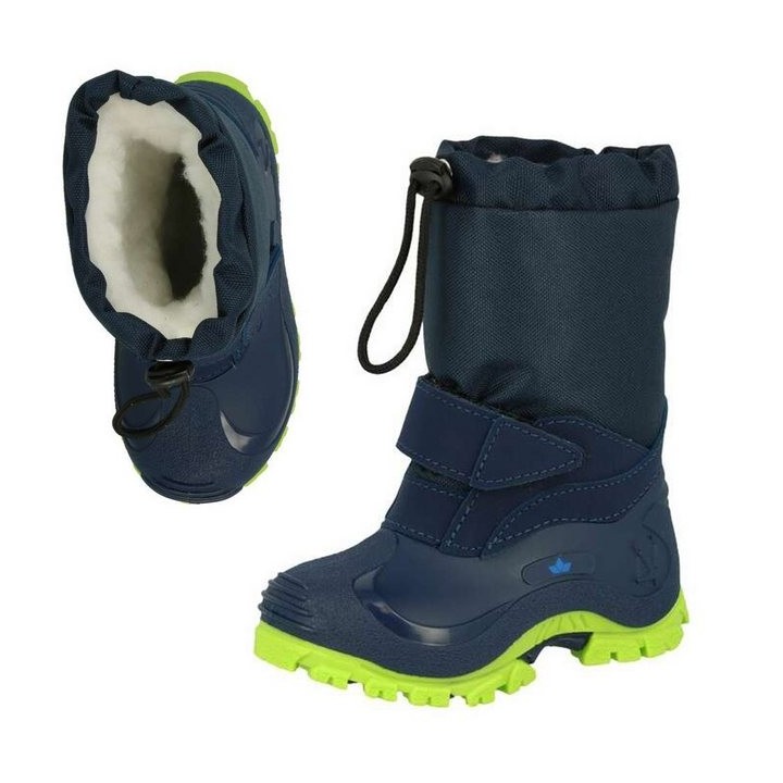 BRÜTTING LICO - Kinder Gummistiefel Werro - gefütterte Stiefel, blau Outdoorschuh