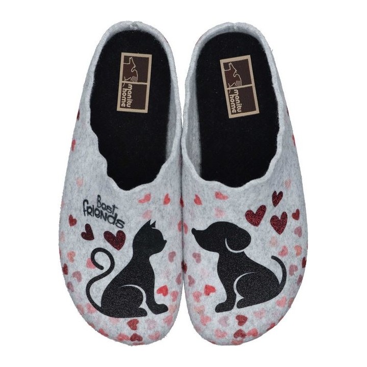 Manitu-Home Hausschuhe Hausschuh aus Filz