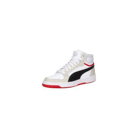 PUMA Reb-L Mid Jr Sneaker Mädchen|Jungen weiß|weiß|weiß|weiß