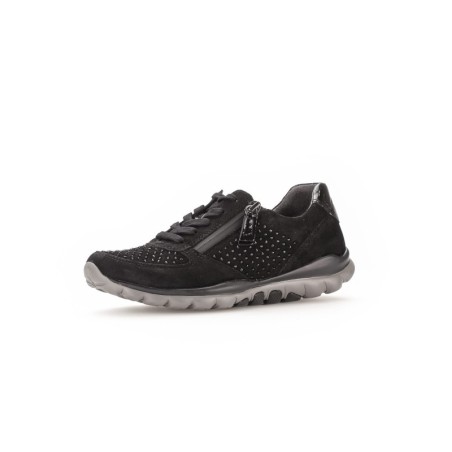Schnürschuhe schwarz 7