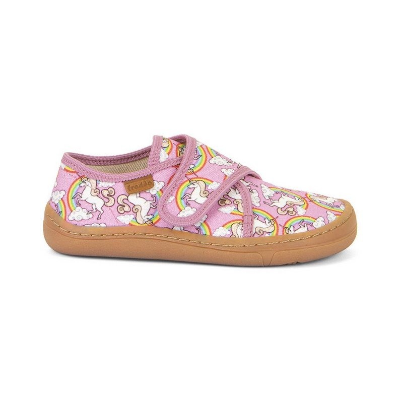 froddo® Froddo Barefoot Slippers White/Pink Hausschuh