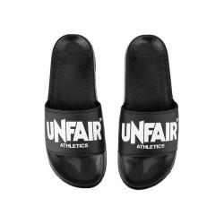 Unfair Athletics Unfair Athletics Classic Label Slides black Schlappen