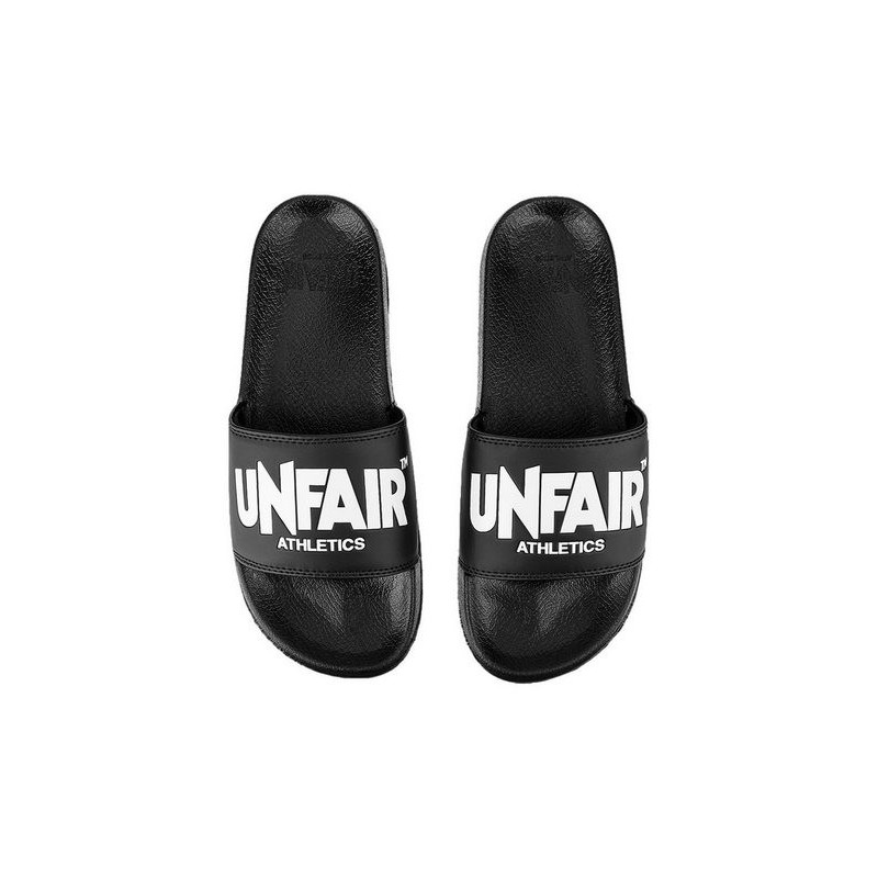 Unfair Athletics Unfair Athletics Classic Label Slides black Schlappen