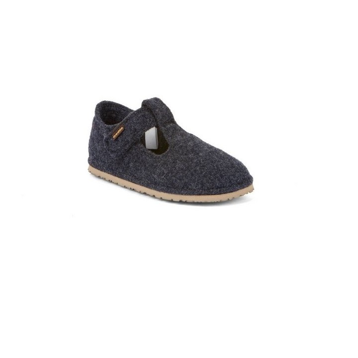 froddo® Froddo G1700378 Flexy Wooly Barefoot Dark Blue Schnürschuh
