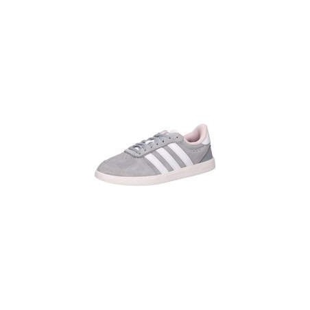 adidas Breaknet Sleek Suede Sneaker Damen grau|grau