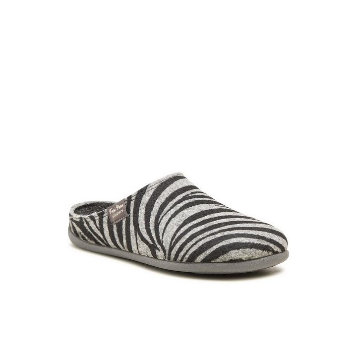 Toni Pons Hausschuhe Maui-Nm Zebra Hallenschuh