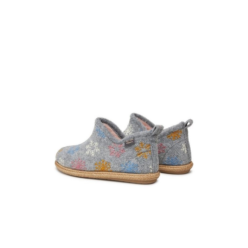 Toni Pons Hausschuhe Duna-Cp Grey Hallenschuh