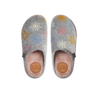 Toni Pons Hausschuhe Deli-Cp Grey Hallenschuh