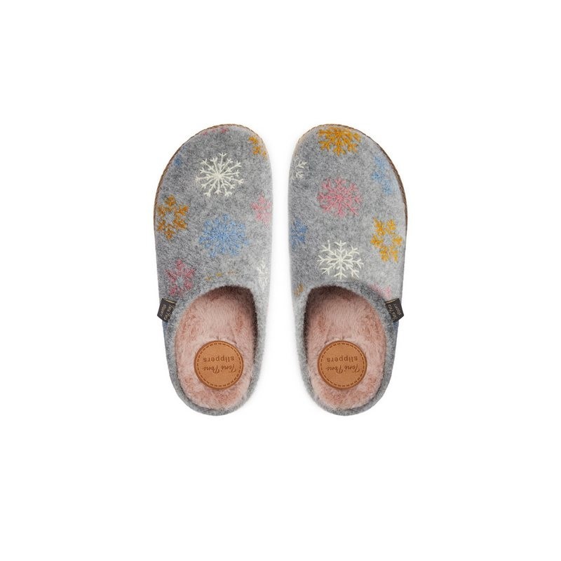 Toni Pons Hausschuhe Deli-Cp Grey Hallenschuh