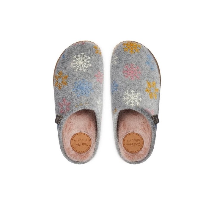 Toni Pons Hausschuhe Deli-Cp Grey Hallenschuh