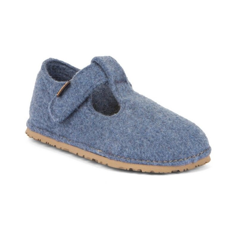 froddo® Froddo G1700378 Flexy Wooly Barefoot Denim Schnürschuh
