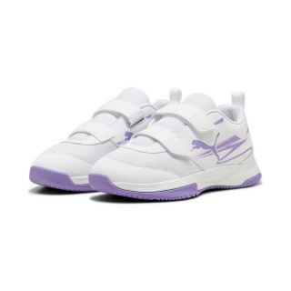 PUMA Varion II V Jr PUMA White-Lavender Alert Indoorschuh