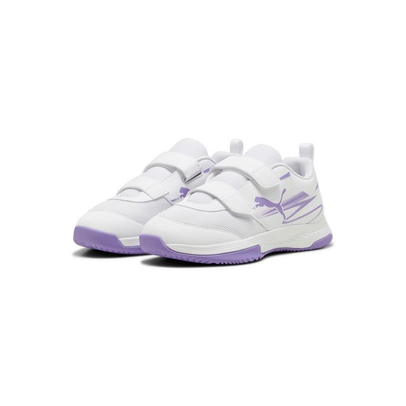 PUMA Varion II V Jr PUMA White-Lavender Alert Indoorschuh