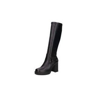 Mustang Stiefel Damen schwarz|schwarz