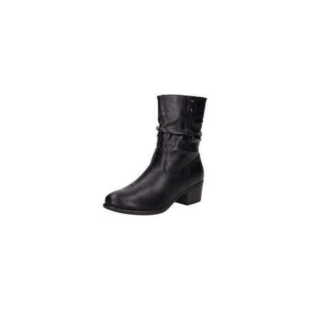 Charmosa Stiefelette Damen schwarz|schwarz|schwarz