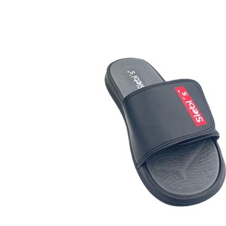 Siebi`s Siebi's SPA-Men Slides Pantoletten Badeschlappen mit Klettverschluss D Schlappen