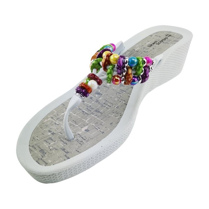 Linea Scarpa Linea Scarpa Damen Zehentrenner Badeschuhe Flip Dianette mit Absatz Badeschuh