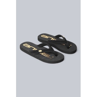 Swish Damen Flip-Flops mit Logo - Schwarz