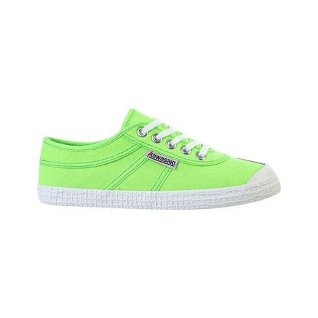 Kawasaki  Sneaker Original Neon Canvas Shoe K202428 3002 Green Gecko