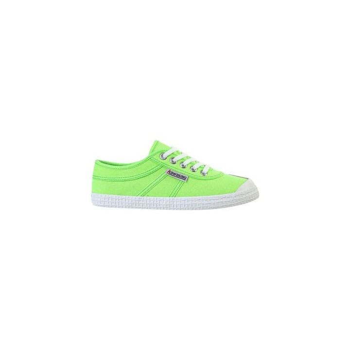 Kawasaki  Sneaker Original Neon Canvas Shoe K202428 3002 Green Gecko