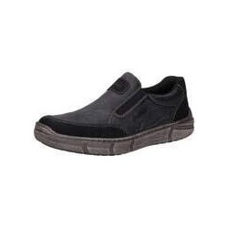 Rieker Slipper Herren schwarz|schwarz