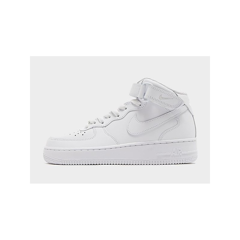 Nike Air Force 1 Mid Damen - White - Womens, White