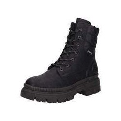 Rieker Schnür Boots Damen schwarz|schwarz