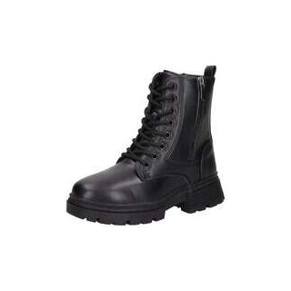 Barbarella Schnür Boots Mädchen schwarz|schwarz|schwarz|schwarz