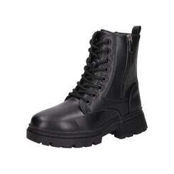 Barbarella Schnür Boots Mädchen schwarz|schwarz|schwarz|schwarz