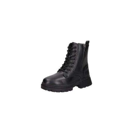 Barbarella Schnür Boots Mädchen schwarz|schwarz|schwarz|schwarz