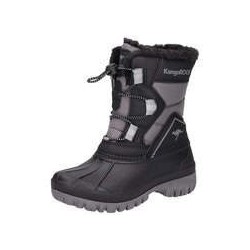 KangaROOS K Ben Pico Schneeboots Jungen schwarz|schwarz