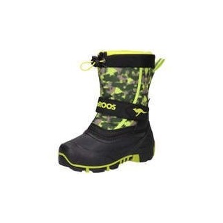 KangaROOS Kanga Bean IV Schneeboots Jungen schwarz|schwarz|schwarz
