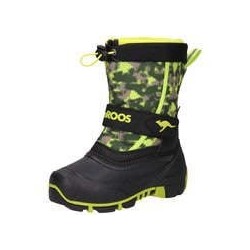 KangaROOS Kanga Bean IV Schneeboots Jungen schwarz|schwarz|schwarz