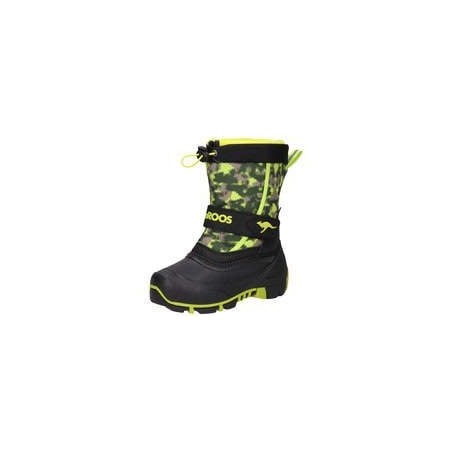 KangaROOS Kanga Bean IV Schneeboots Jungen schwarz|schwarz|schwarz