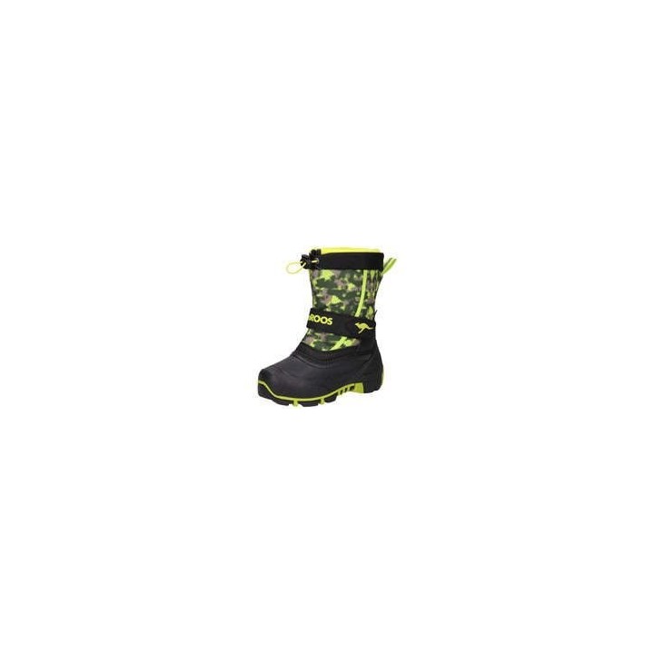KangaROOS Kanga Bean IV Schneeboots Jungen schwarz|schwarz|schwarz