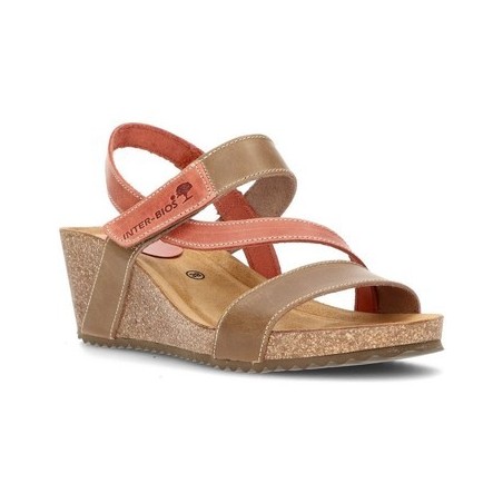 Interbios  Sandalen Sandalen Komfortabler Keil 2019