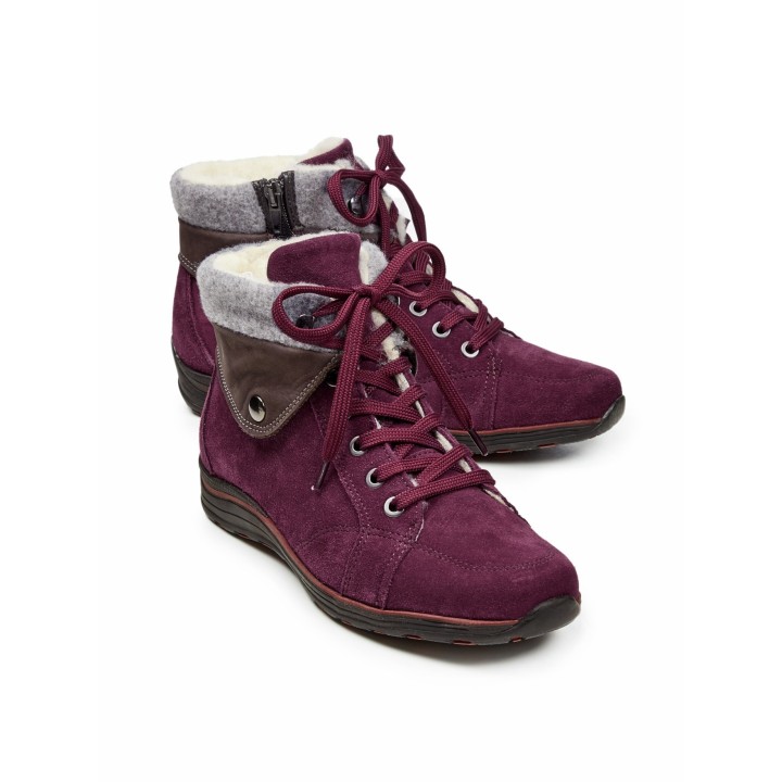 Reißverschluss-Bootie Extrawarm