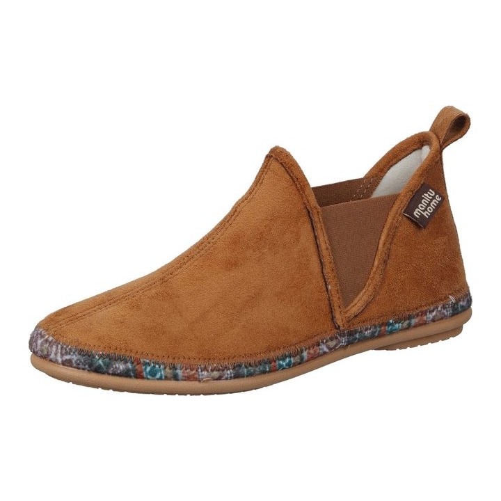 Manitu-Home Hausschuhe Hausschuh mit Gummizug