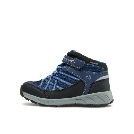 Regatta Trekkingschuhe Samaris V Mid Jnr RKF508 Prussian/Neon Trekkingschuh