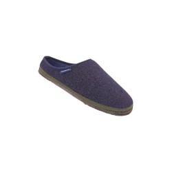 Biosoft Comfort & Easy Walk Biosoft Hausschuhe Herren Größe 42-46 blau, Hausschuhe mit Fussbett Hausschuh